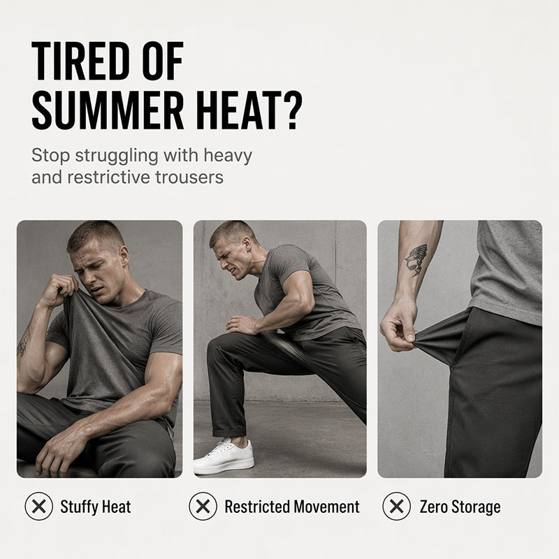 🔥 2026 Fresh Drops | Flat 50% OFF Today! 💸Men's Casual Loose Fit Cargo Pants