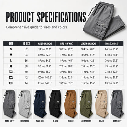 🔥 2026 Fresh Drops | Flat 50% OFF Today! 💸Men's Casual Loose Fit Cargo Pants
