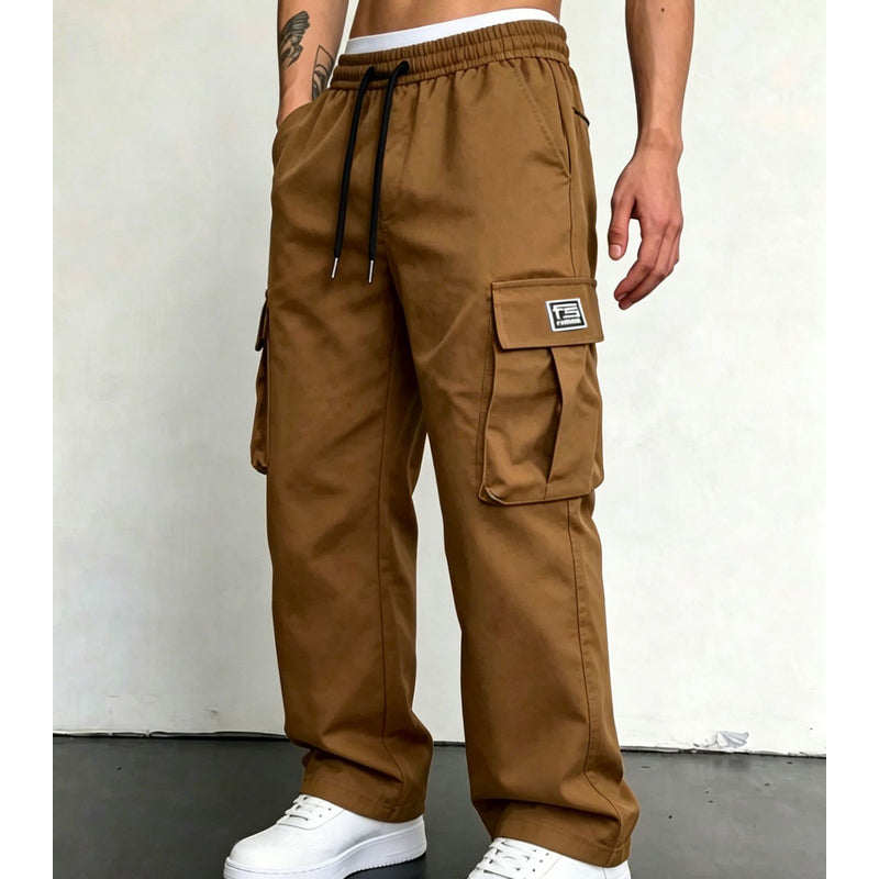 🔥 2026 Fresh Drops | Flat 50% OFF Today! 💸Men's Casual Loose Fit Cargo Pants
