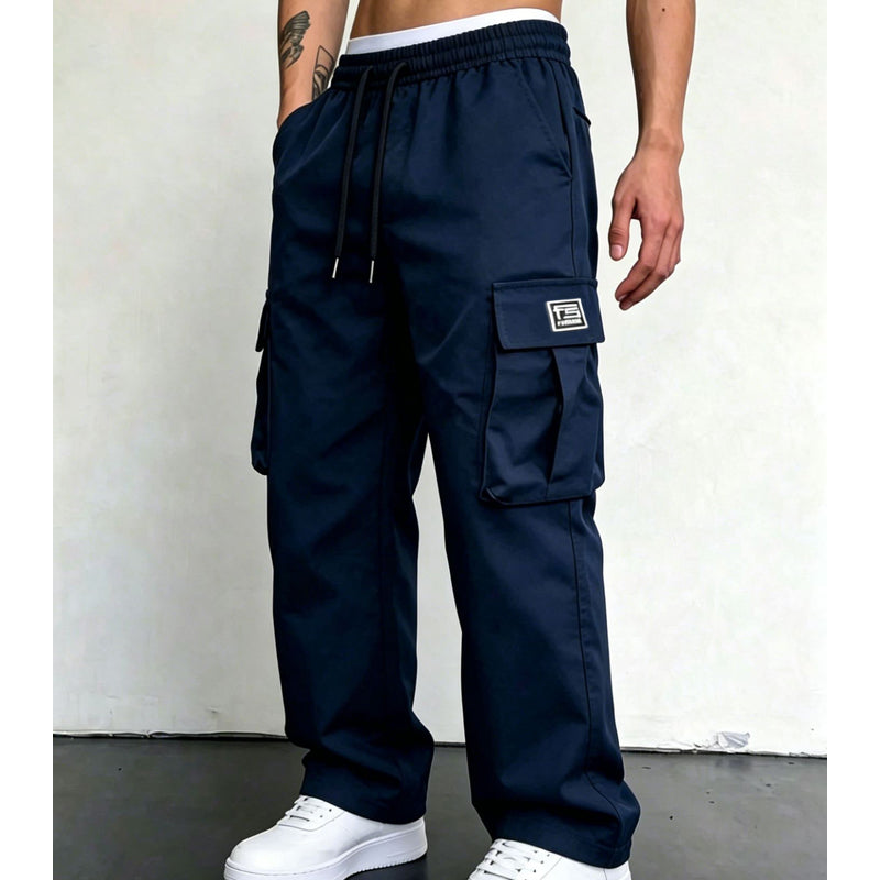 🔥 2026 Fresh Drops | Flat 50% OFF Today! 💸Men's Casual Loose Fit Cargo Pants