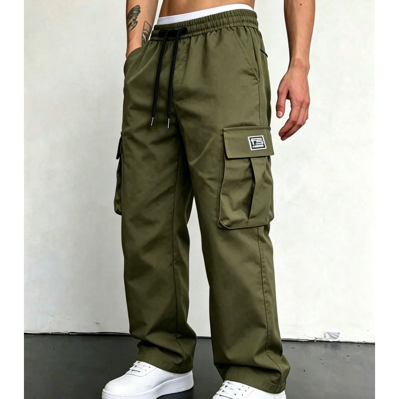 🔥 2026 Fresh Drops | Flat 50% OFF Today! 💸Men's Casual Loose Fit Cargo Pants