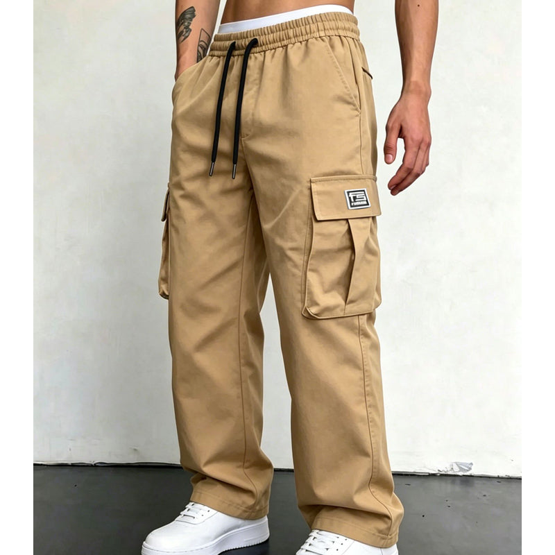 🔥 2026 Fresh Drops | Flat 50% OFF Today! 💸Men's Casual Loose Fit Cargo Pants