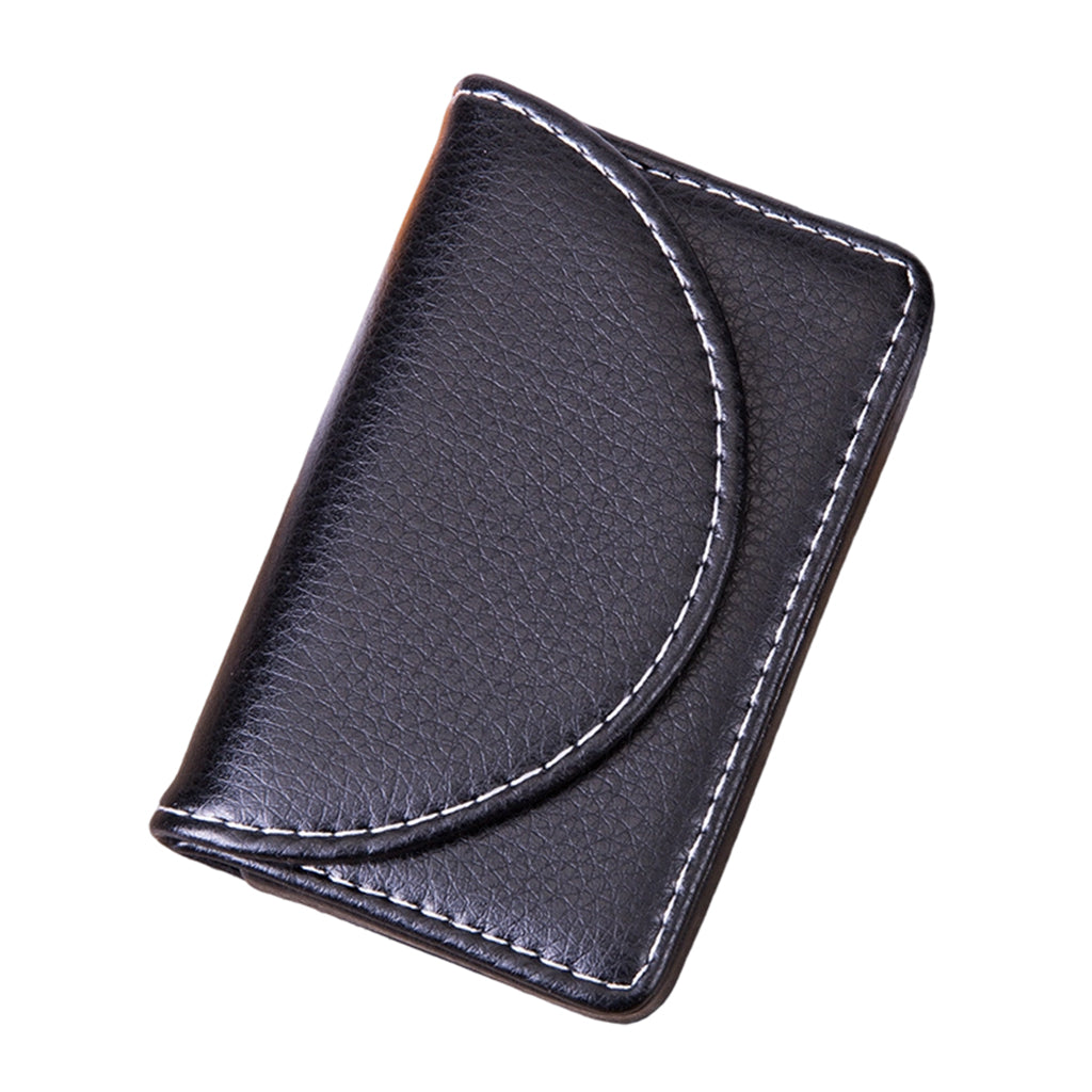 Slim PU Leather Business Card Holder