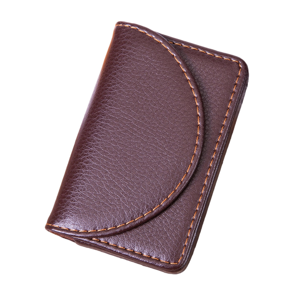 Slim PU Leather Business Card Holder