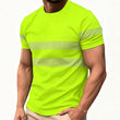 Men's Color-Block Striped T-Shirt