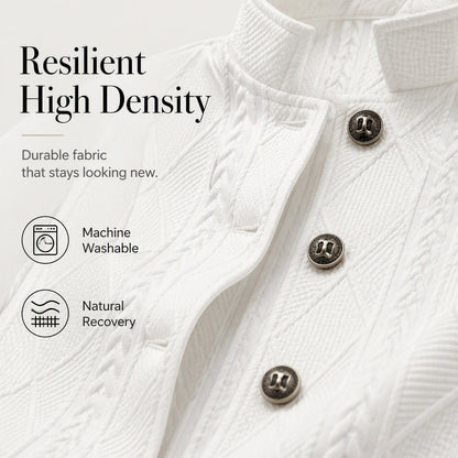 ✨Women's Textured Button Down Blazer Jacket – Effortless Elegance for Every Occasion