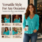 👖 LIMITED-TIME 50% OFF! ✨ Women's Elegant Sequin V-Neck Top