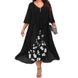 🌸Hot Sale 50% OFF💖Women's Casual Loose Fit Floral Print Dress