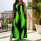 ⏰Last Day Sale 50% Off💃Women's Plus Size Sleeveless Striped Dress