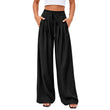 ⌛Limited-Time Offer🛍️Women's Casual Flowy Pleated Wide-Leg Pants