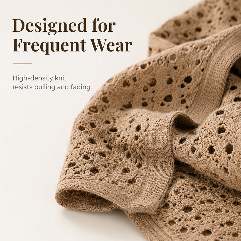 ⏰Last Day Sale 50% Off💃Women's Casual Openwork Lightweight Cardigan