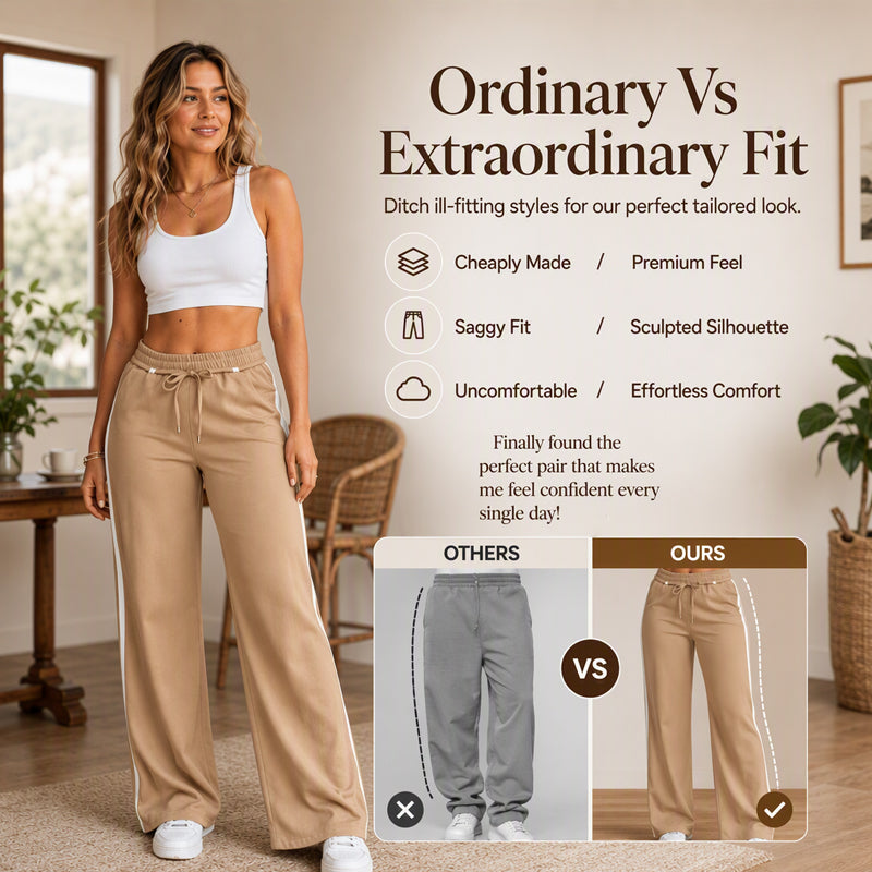 🌸 50% OFF NOW!Women's High Waisted Straight Leg Pants
