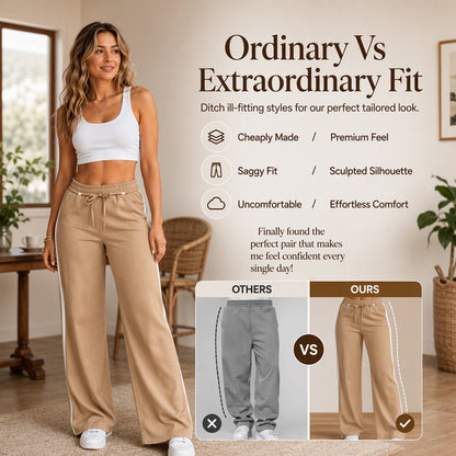 🌸 50% OFF NOW!Women's High Waisted Straight Leg Pants