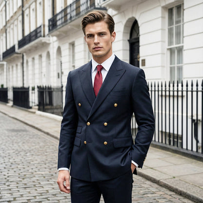 👖 LIMITED-TIME 50% OFF! ✨Men's Slim Fit Jacket & Pants 2-Piece Suit