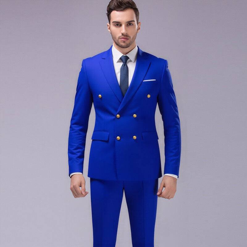 👖 LIMITED-TIME 50% OFF! ✨Men's Slim Fit Jacket & Pants 2-Piece Suit