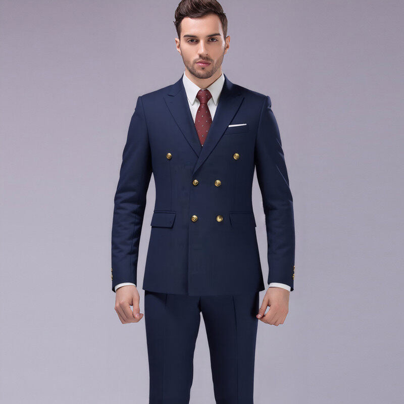 👖 LIMITED-TIME 50% OFF! ✨Men's Slim Fit Jacket & Pants 2-Piece Suit