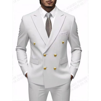 👖 LIMITED-TIME 50% OFF! ✨Men's Slim Fit Jacket & Pants 2-Piece Suit