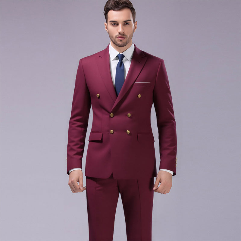 👖 LIMITED-TIME 50% OFF! ✨Men's Slim Fit Jacket & Pants 2-Piece Suit
