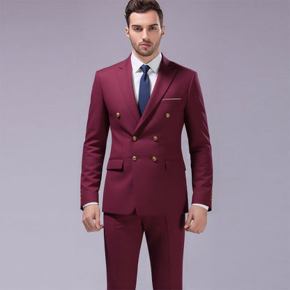 👖 LIMITED-TIME 50% OFF! ✨Men's Slim Fit Jacket & Pants 2-Piece Suit
