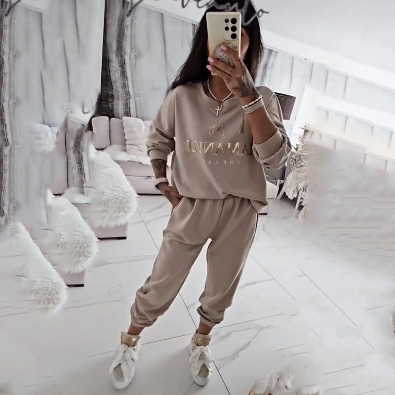 ⏰Last Day Sale 50% Off💃Women's Long Sleeve Top & Pants Set