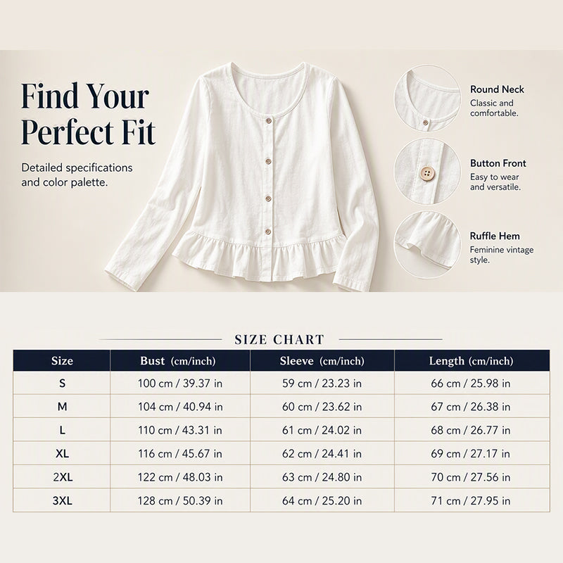 👖 LIMITED-TIME 50% OFF! ✨Women's Crew Neck Long Sleeve Top