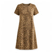 ⏰Last Day Sale 50% Off💃Women's Casual Leopard Print Dress