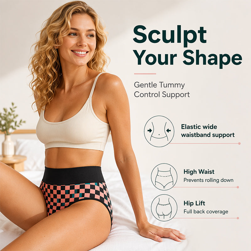 ⏰Last Day Sale 50% Off💃Women's Soft High Waisted Stretch Panties