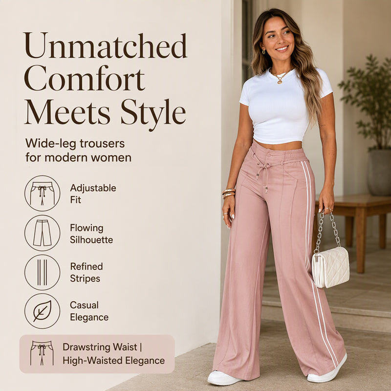 ⌛Limited-Time Offer🛍️ Women's Wide-Leg Drawstring Pants