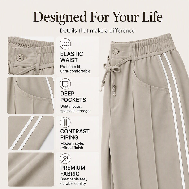 ⌛Limited-Time Offer🛍️ Women's Wide-Leg Drawstring Pants