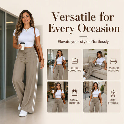 ⌛Limited-Time Offer🛍️ Women's Wide-Leg Drawstring Pants