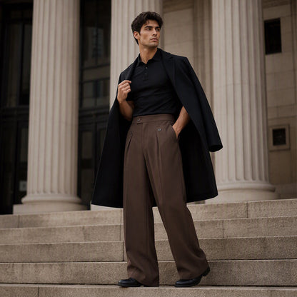 ⏰Last Day Sale 50% Off💃Men's Straight Leg Wrinkle Resistant Pants