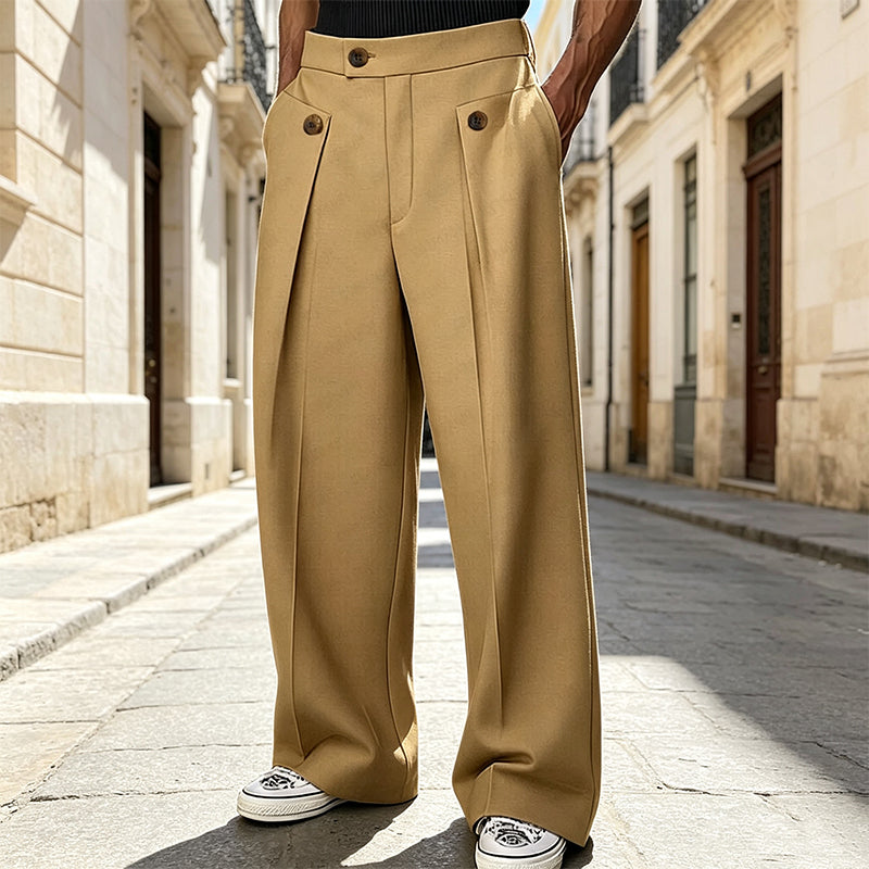 ⏰Last Day Sale 50% Off💃Men's Straight Leg Wrinkle Resistant Pants