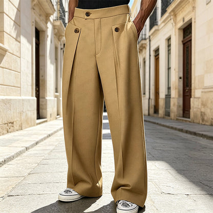 ⏰Last Day Sale 50% Off💃Men's Straight Leg Wrinkle Resistant Pants