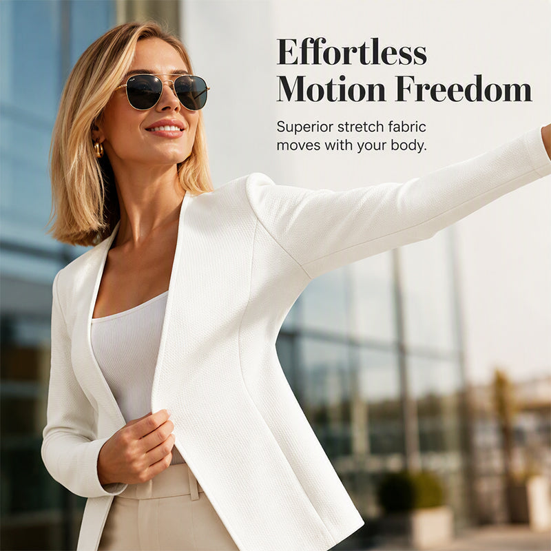 🧥Seasonal Style - Tailored Blazer with One-Button Closure – Breathable Comfort & Crisp Lines for Every Occasion