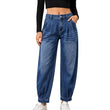 ⏰Last Day Sale 50% Off💃Women's High Waisted Harem Denim Pants