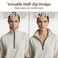 💫 One Set, Two Neckline Looks | Women's Half-Zip Wide-Leg Lounge Set ⚡ Free Shipping