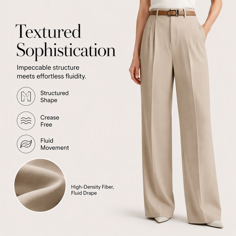 👖 Women's High Waisted Wide Leg Suit Pants– Polished Style Meets Effortless Comfort