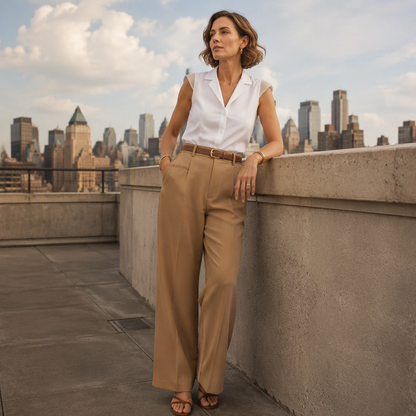 👖 Women's High Waisted Wide Leg Suit Pants– Polished Style Meets Effortless Comfort