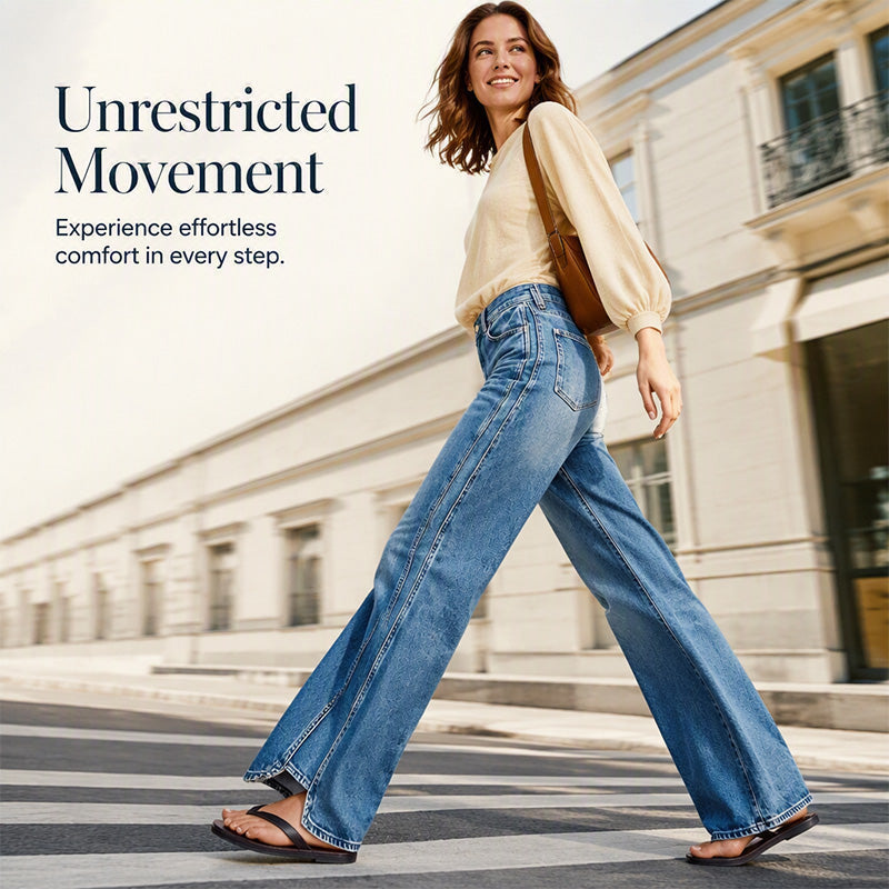 👖 LIMITED-TIME 50% OFF! ✨Women's High Waisted Wide Leg Jeans