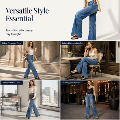 👖 LIMITED-TIME 50% OFF! ✨Women's High Waisted Wide Leg Jeans