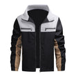 ⏰Last Day Sale 50% Off💃Men's Color Block Stand Collar Jacket