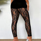 ✨ Statement Style | Women's Floral Lace Sheer Mesh Pants