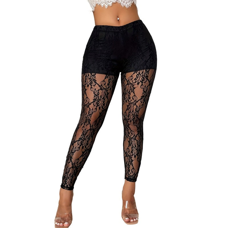 ⌛Limited-Time Offer🛍️Women's Sexy Sheer Lace Mesh Pants