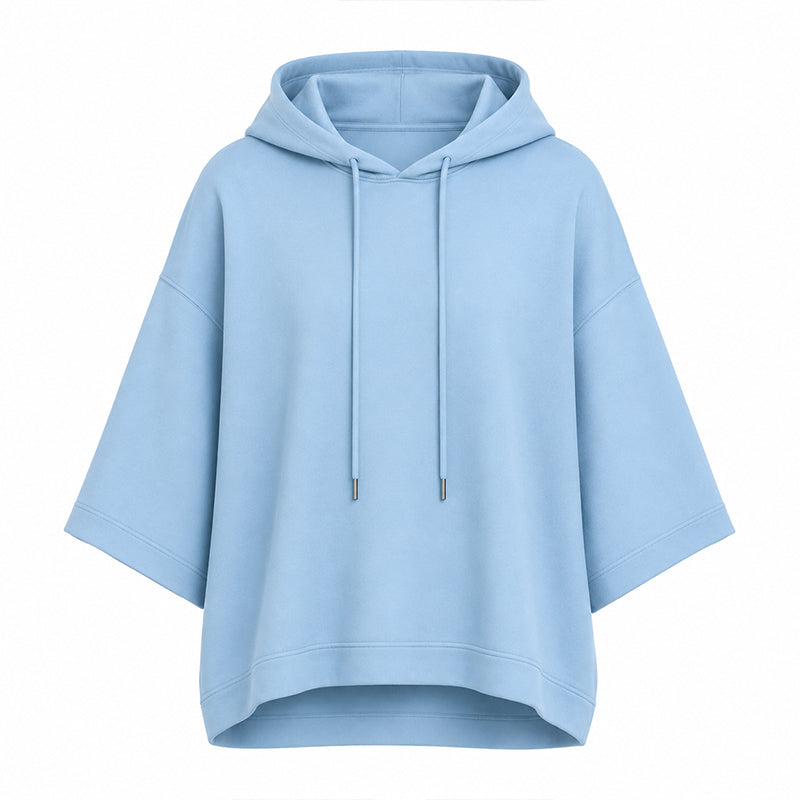 ⏰Last Day Sale 50% Off💃Women's Loose Fit Wide Sleeve Hoodie Casual Sweatshirt