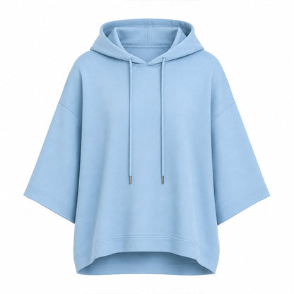 ⏰Last Day Sale 50% Off💃Women's Loose Fit Wide Sleeve Hoodie Casual Sweatshirt
