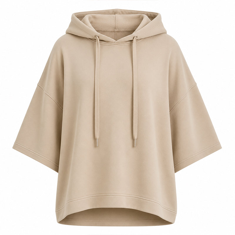 ⏰Last Day Sale 50% Off💃Women's Loose Fit Wide Sleeve Hoodie Casual Sweatshirt