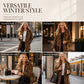 ❄️ Luxe Winter Style | Women's Leopard Print Faux Fur Coat