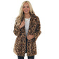 ❄️ Luxe Winter Style | Women's Leopard Print Faux Fur Coat