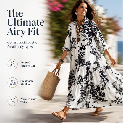 Women's Floral Print Maxi Dress