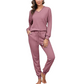 👖 LIMITED-TIME 50% OFF! ✨ Women’s Long Sleeve Top & Jogger Lounge Set